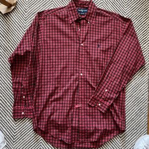 Polo Ralph Lauren Blake Light Weight Plaid Shirt Sz Small